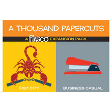 Fiasco Expansion Pack: A Thousand Papercuts - Cats In Hat Inc.