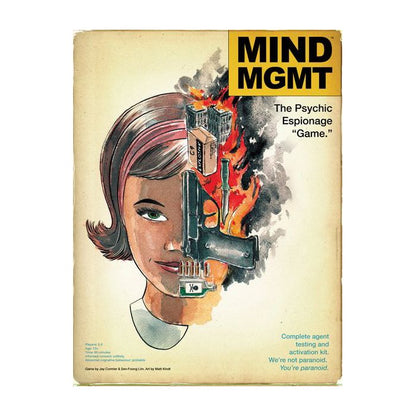 MIND MGMT: The Psychic Espionage Game - Cats In Hat Inc.