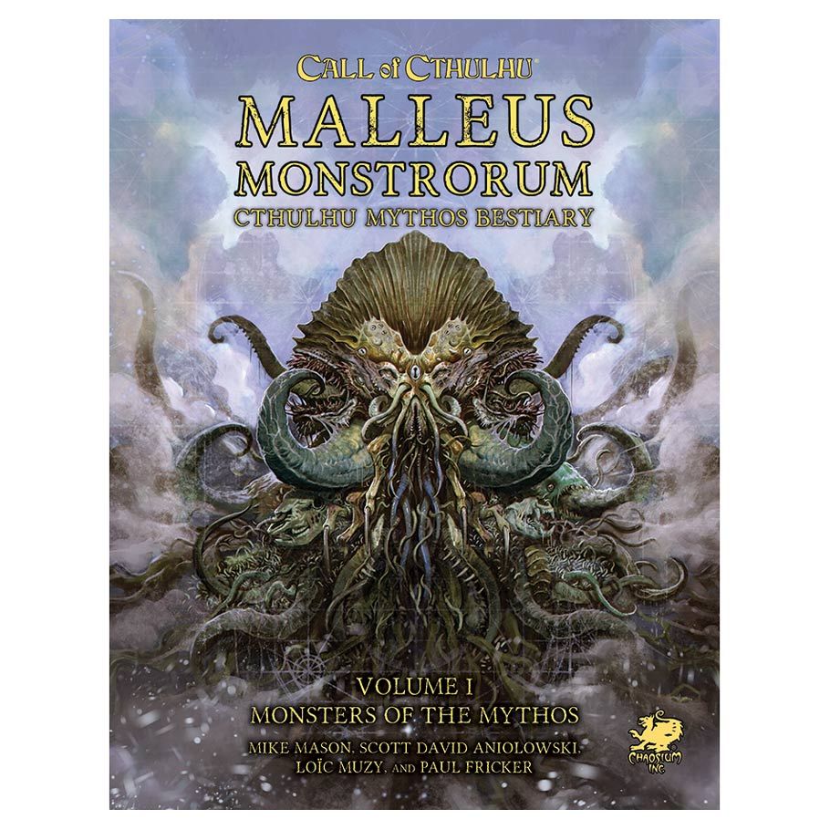 Call Of Cthulhu 7E: Malleus Monstrorum: Cthulhu Mythos Bestiary Slipcase Set - Cats In Hat Inc.