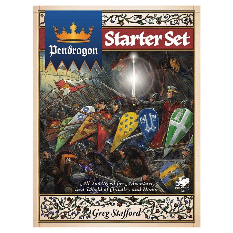 Pendragon Starter Set By Chaosium