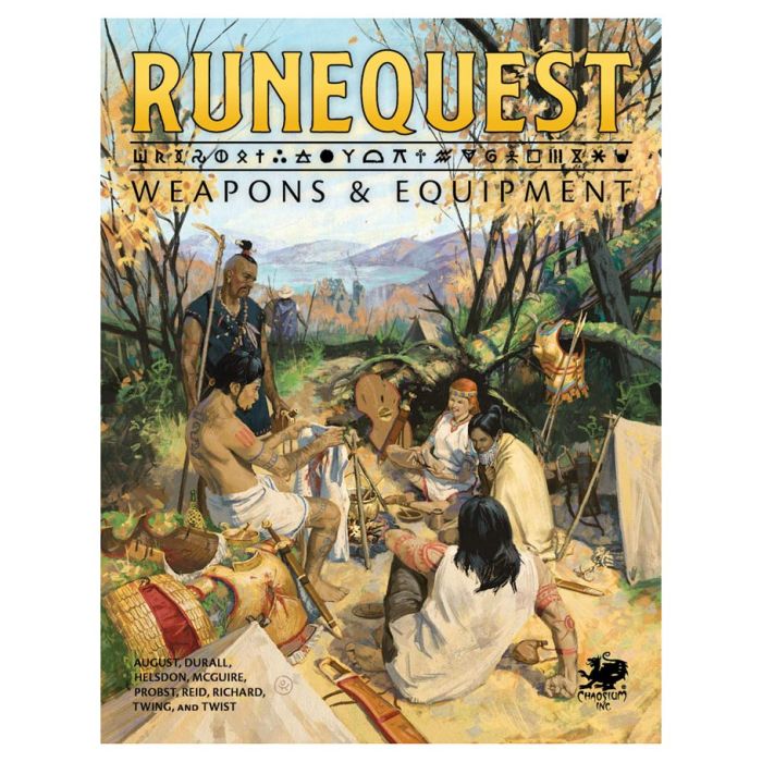 RuneQuest: Weapon & Equipment - Cats In Hat Inc.