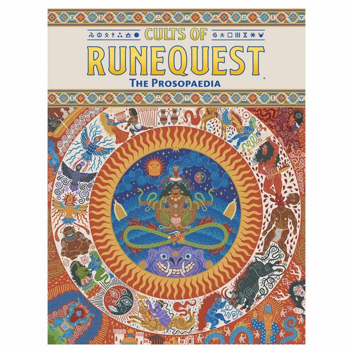 RuneQuest: Cults Of RuneQuest: The Prosopaedia - Cats In Hat Inc.