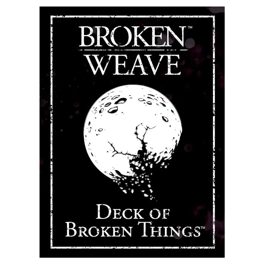 D&D 5E: Broken Weave: Deck of Broken Things By Cubicle 7 Entertainment
