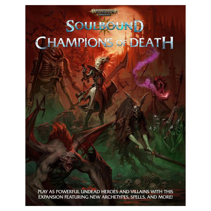 Warhammer Age Of Sigmar: Soulbound: Champions Of Death - Cats In Hat Inc.