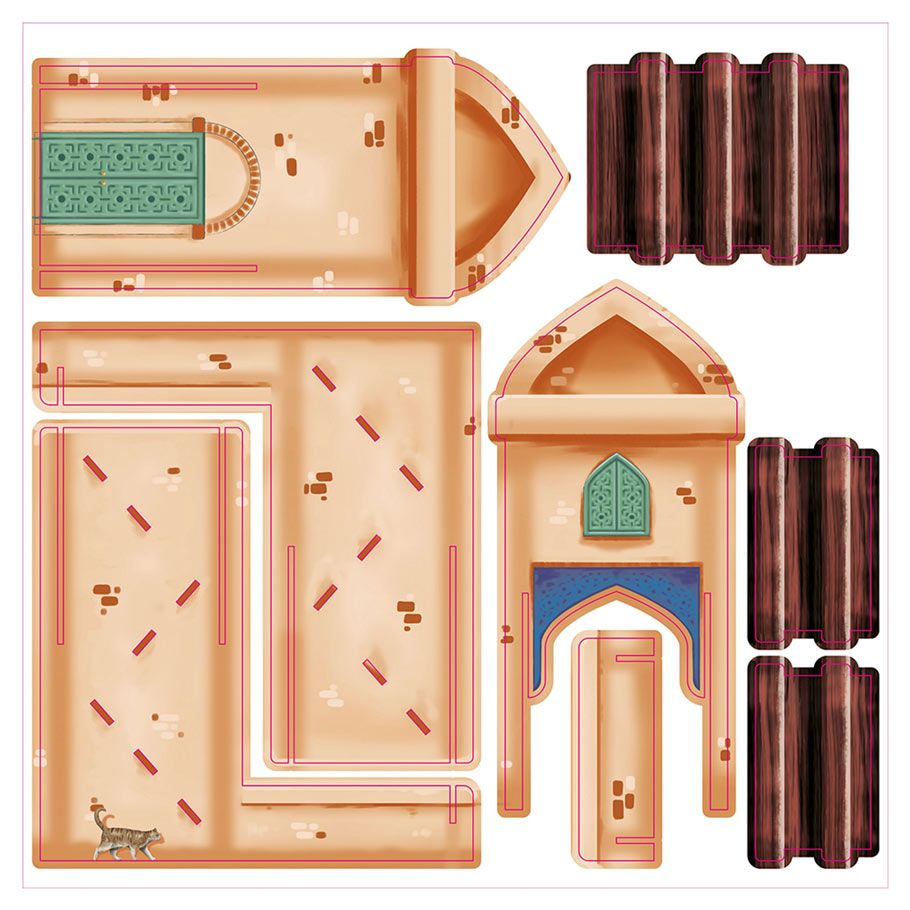 Tabriz Promo Punchboard 2: Dice Tower