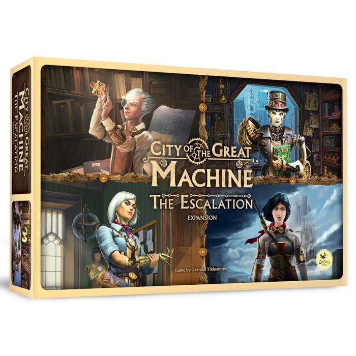 City Of The Great Machine: The Escalation Expansion - Cats In Hat Inc.