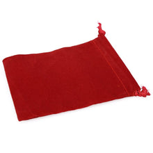 Dice Bag: Small Suede Cloth Red By Chessex Manufacturing