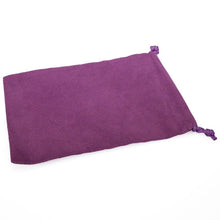 Dice Bag: Large Suede Cloth Purple By Chessex Manufacturing