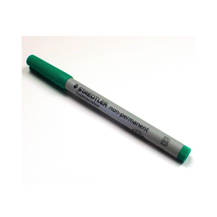 Water Soluble Marker Broad Tip Green