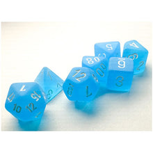 7-Set Mini Frosted Caribbean Blue With White - Cats In Hat Inc.