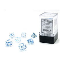 7-Set Cube Mini Borealis Luminary Icicle With Light Blue - Cats In Hat Inc.