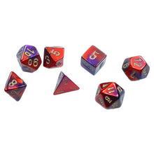 7-Set Cube Mini Gemini Purple Red With Gold - Cats In Hat Inc.