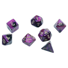 7-Set Cube Mini Gemini Black Purple With Gold - Cats In Hat Inc.