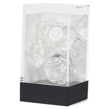 7-Set Cube Translucent Clear With White - Cats In Hat Inc.