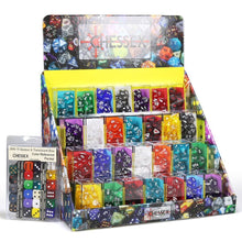 7-Set Cube Translucent Box of 50 By Chessex Manufacturing