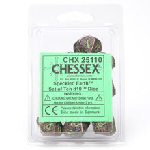 D10 Clamshell Speckled Earth (10) - Cats In Hat Inc.