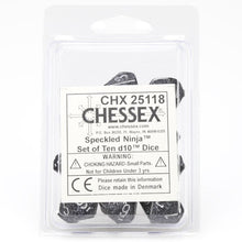 D10 Clamshell Speckled Ninja (10) - Cats In Hat Inc.