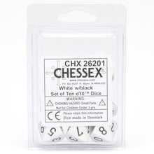 D10 Clamshell Opaque White With Black (10) - Cats In Hat Inc.