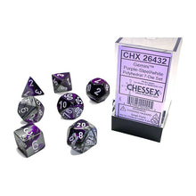 7-Set Cube Gemini Purple And Steel With White - Cats In Hat Inc.