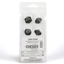 7-Set Clamshell Metal Dark Metal With Black - Cats In Hat Inc.