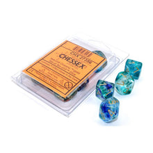 D10 Clamshell Luminary Nebula Oceanic With Gold (10) - Cats In Hat Inc.
