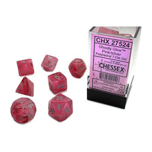 7-Set Cube Ghostly Glow Pink With Silver - Cats In Hat Inc.