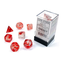 7-Set Cube Luminary Nebula Red With Silver - Cats In Hat Inc.