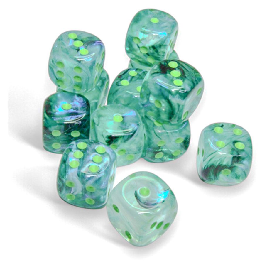 d6Cube 16mm Borealis Luminary Kelp/light green (12)