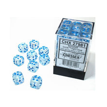 D6 Cube 12mm Borealis Luminary Icicle With Light Blue (36) - Cats In Hat Inc.