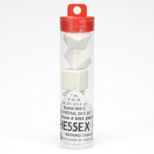 6-Set Tube Opaque Blank White - Cats In Hat Inc.