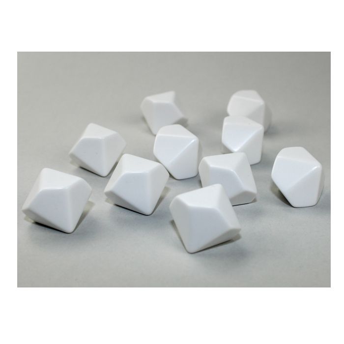 D10 Bag Opaque Blank White (10)