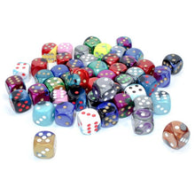 d6 Bag 16mm Gemini with Pips (50)