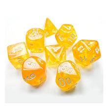 7-Set Tube Lab Dice Borealis Luminary Canary With White - Cats In Hat Inc.