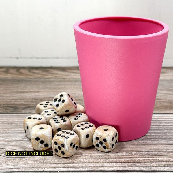 Flexible Dice Cup Pink