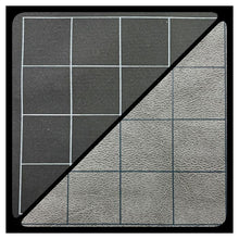 Battlemat: Reversible Squares Black/Grey (23½” X 26” Playing Surface) - Cats In Hat Inc.