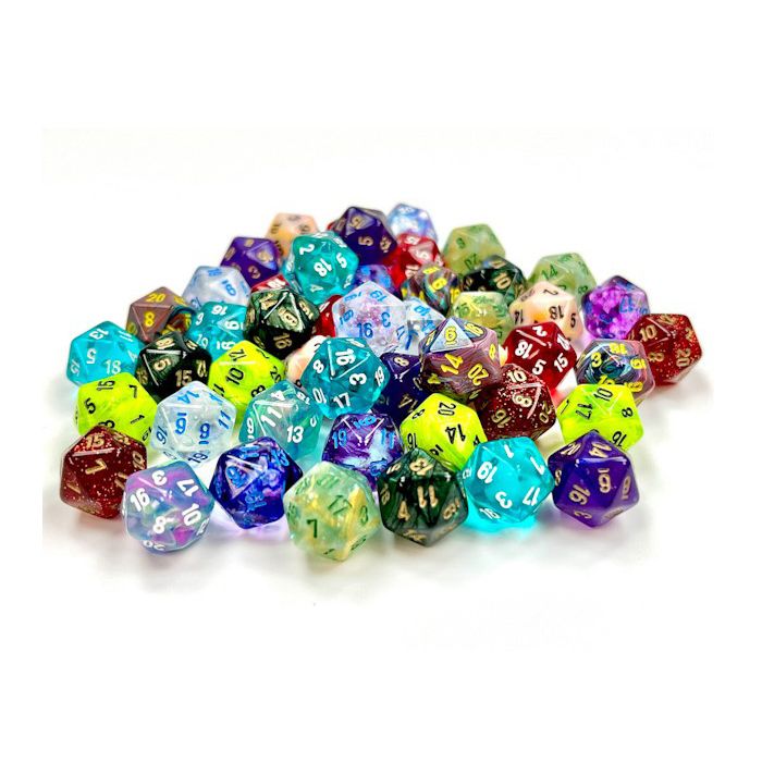 D20 Bag Assorted Mini (50)