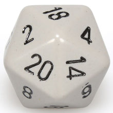 D20 Single 34mm Opaque Dark Grey With Black - Cats In Hat Inc.