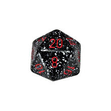 D20 Single 34mm Speckled Space - Cats In Hat Inc.