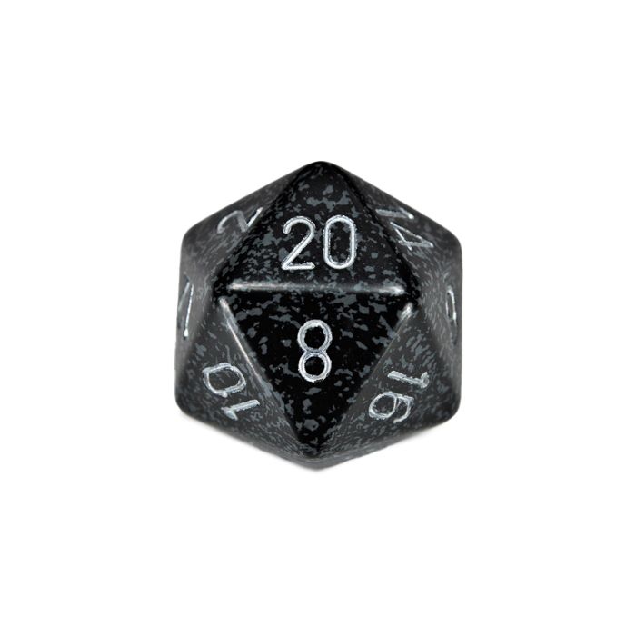 D20 Single 34mm Speckled Ninja - Cats In Hat Inc.