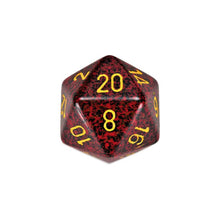 D20 Single 34mm Speckled Mercury - Cats In Hat Inc.