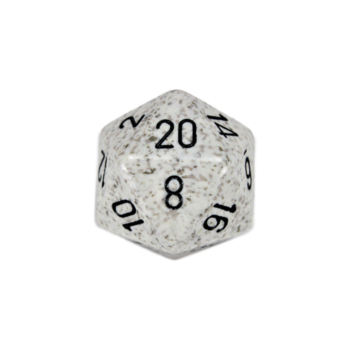D20 Single 34mm Speckled Arctic Camo