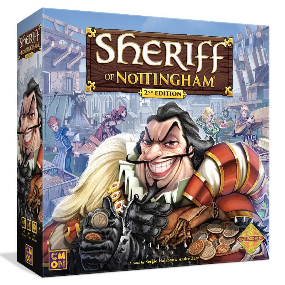 Sheriff Of Nottingham 2nd Edition - Cats In Hat Inc.