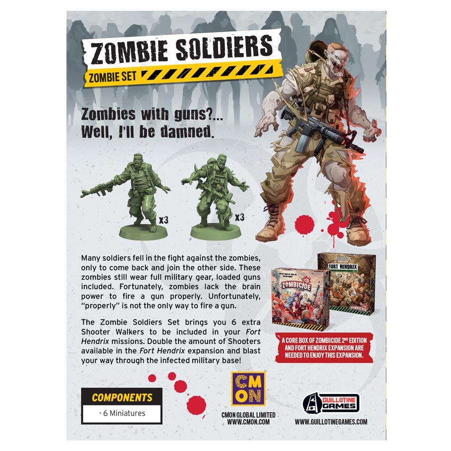 Zombicide 2nd Edition: Zombie Soldiers Set