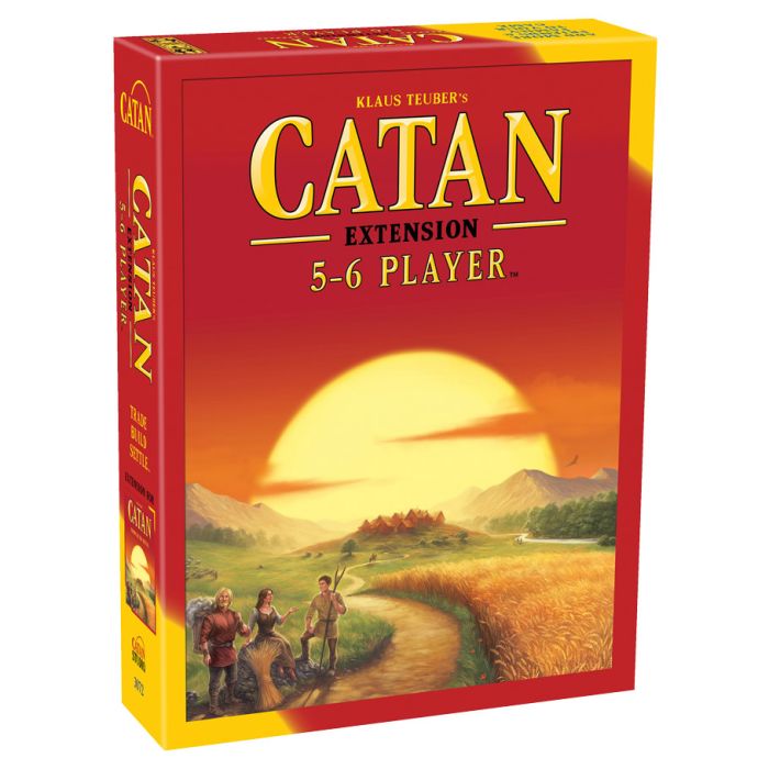 Catan Extension: 5-6 Player - Cats In Hat Inc.