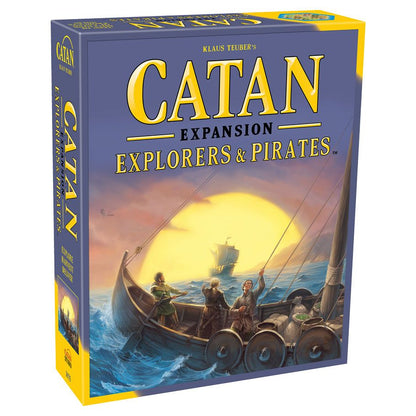 Catan Expansion: Explorers & Pirates - Cats In Hat Inc.