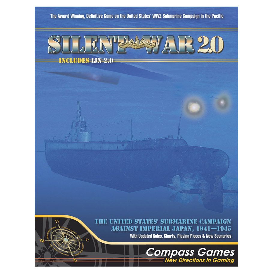 Silent War and IJN Deluxe 2nd Edition By Compass Games