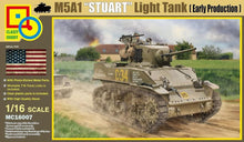 1/16 M5A1 Stuart Early Production Light Tank