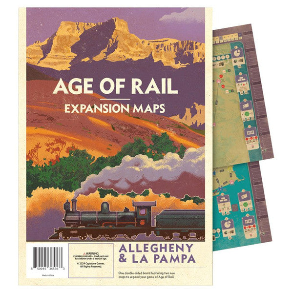 Iron Rail: Age of Rail: Expansion Maps