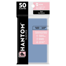 Deck Protector: Phantom Sleeves: Gloss/Gloss Rose Size (70mmX120mm) (50) - Cats In Hat Inc.