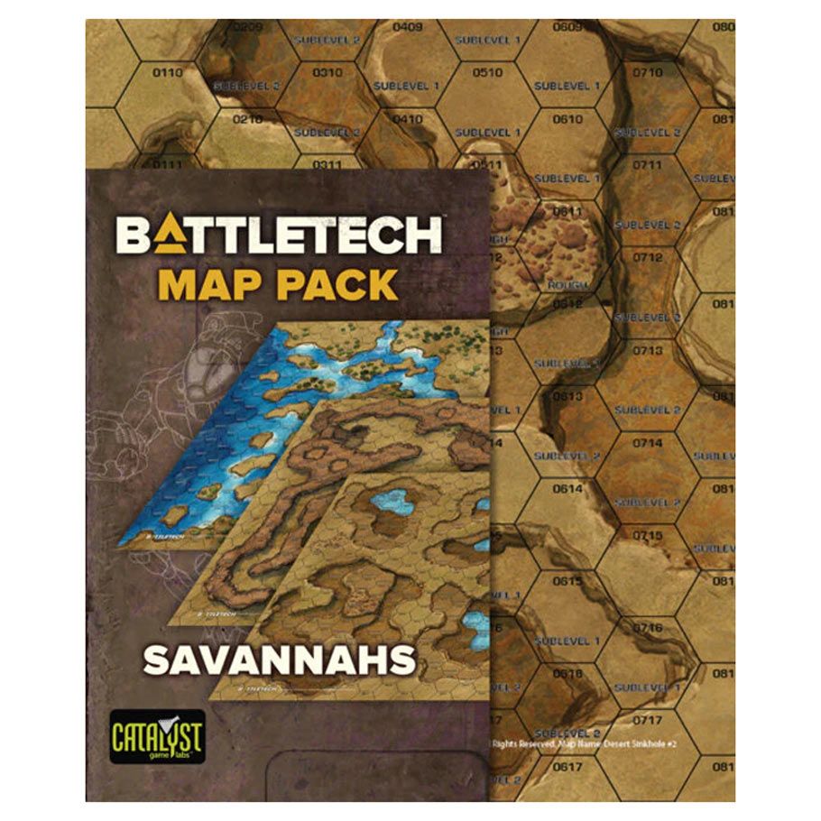 BattleTech: Map Pack: Savannahs | Cats In Hat Inc.